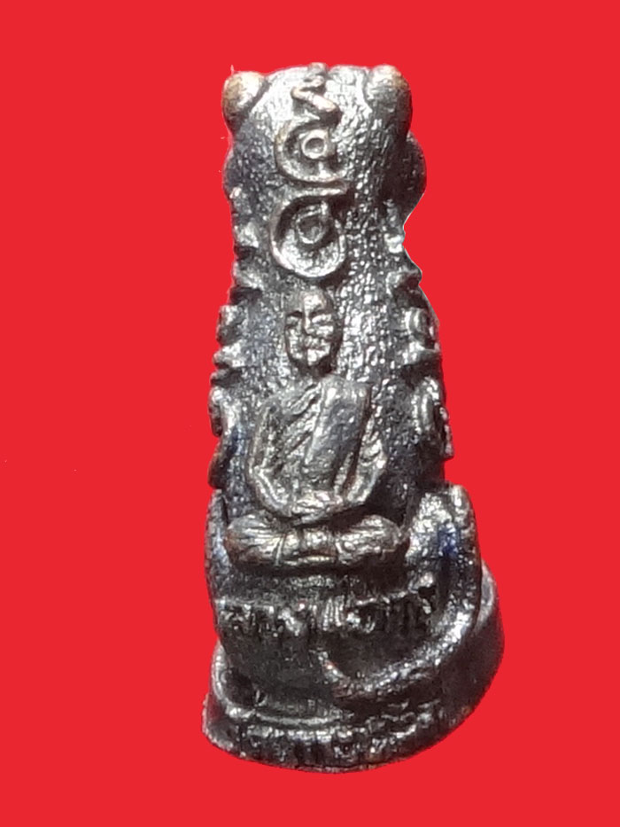 (8) เสือมหาอำนาจ "พยัคฆ์คำราม" หลวงพ่อเกตุ วัดเกาะหลัก รุ่นแรก ปี 2531 เนื้อทองผสม (ต๊อกโค๊ต)