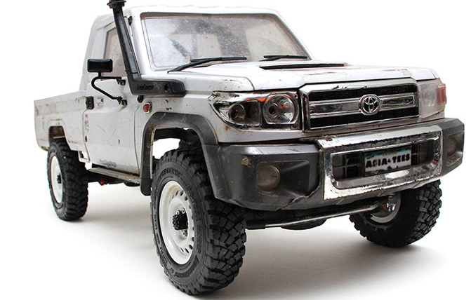 Wheel BEADLOCK 1.9 Inch No.4015 ( 4 ล้อ ) สีเงิน