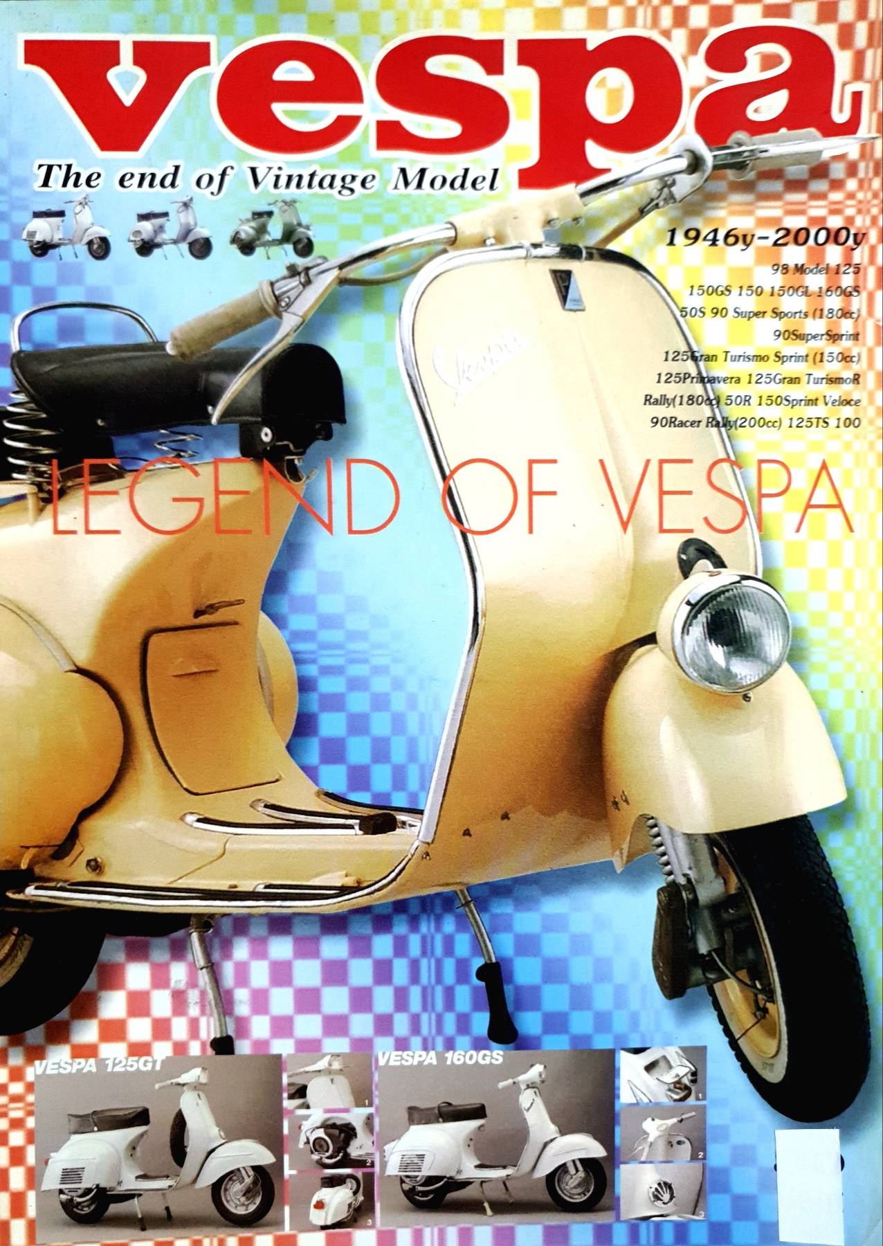 Vespa The end of Vintage Model 1946s- 2000s