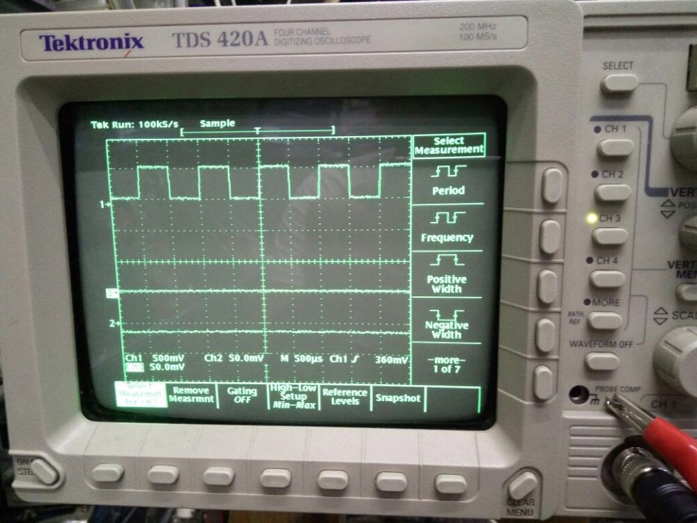 Ossilloscope Tektronix TDS 420A 200 MHz 4 Chanel