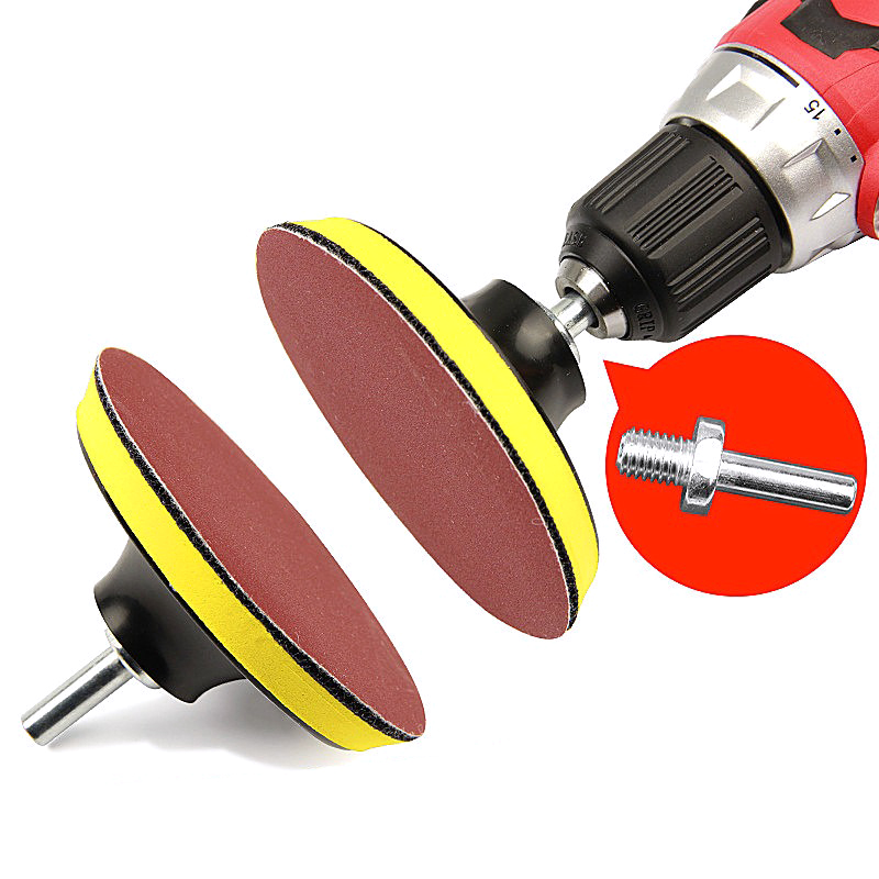 กระดาษทรายกลม KingsMan สำหรับสว่านและเครื่องเจียร(ลูกหมู) [อ่านรายละเอียดก่อนสั่ง!!]