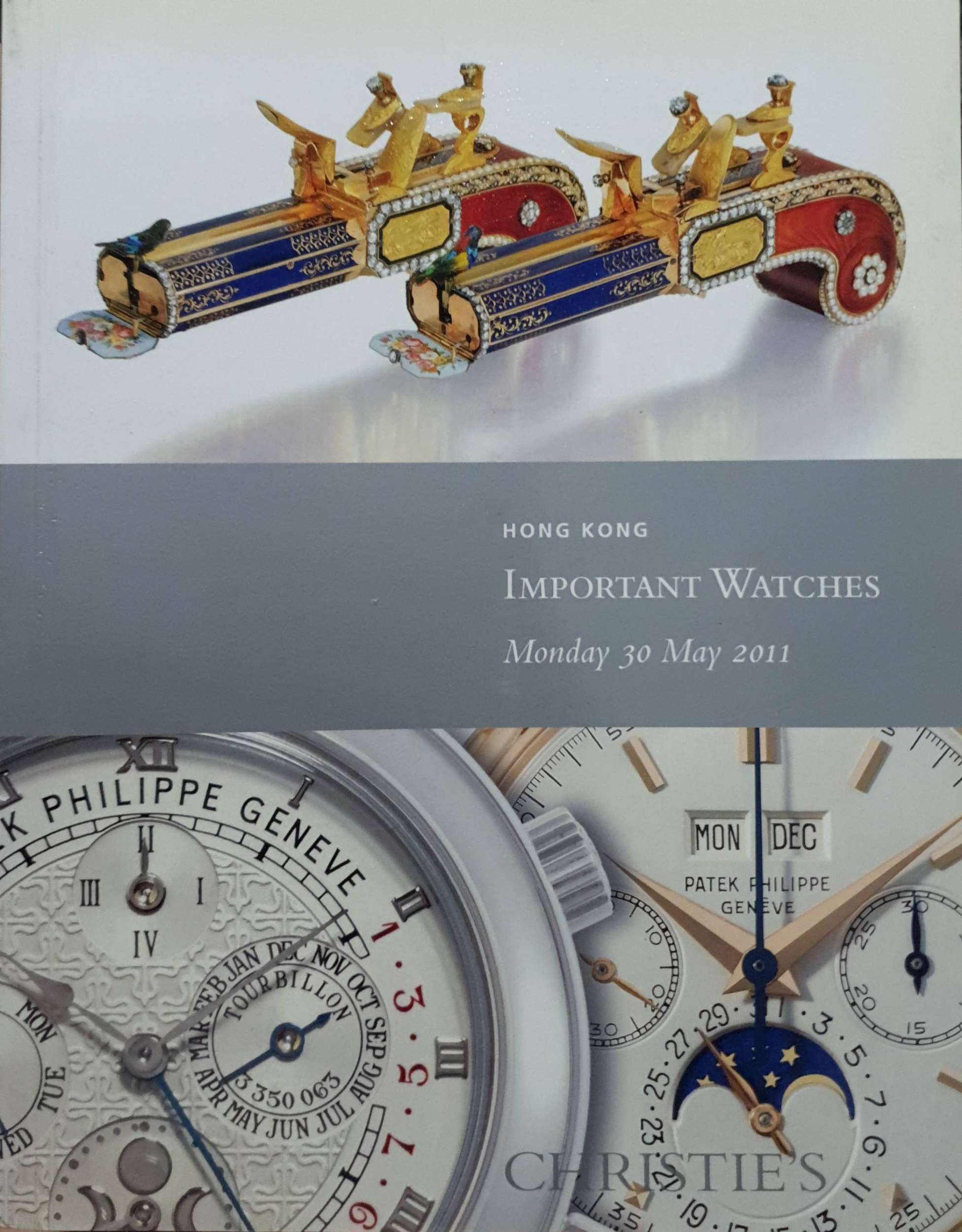 Hong Kong Important Watches : Monday 30 May 2011