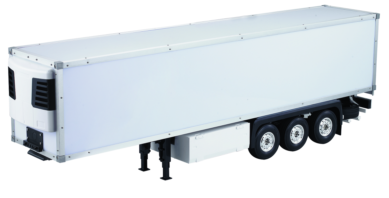 Hercules Hobby 40 Foot Reefer Semi-Trailer 3 Axle Model For 1/14 Scale Tamiya Tractor Truck #HH-140412