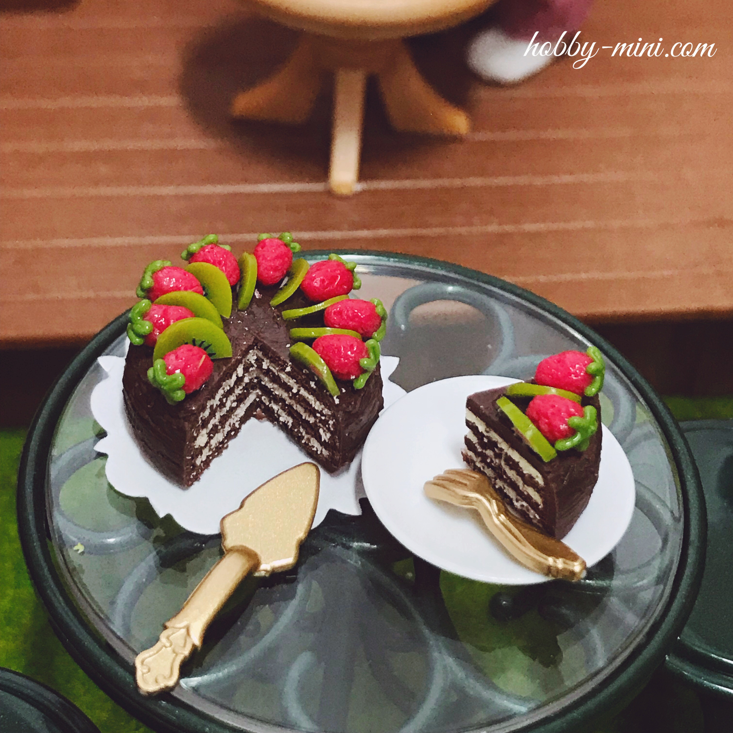 Miniature Cake แบบหั่นได้จริง