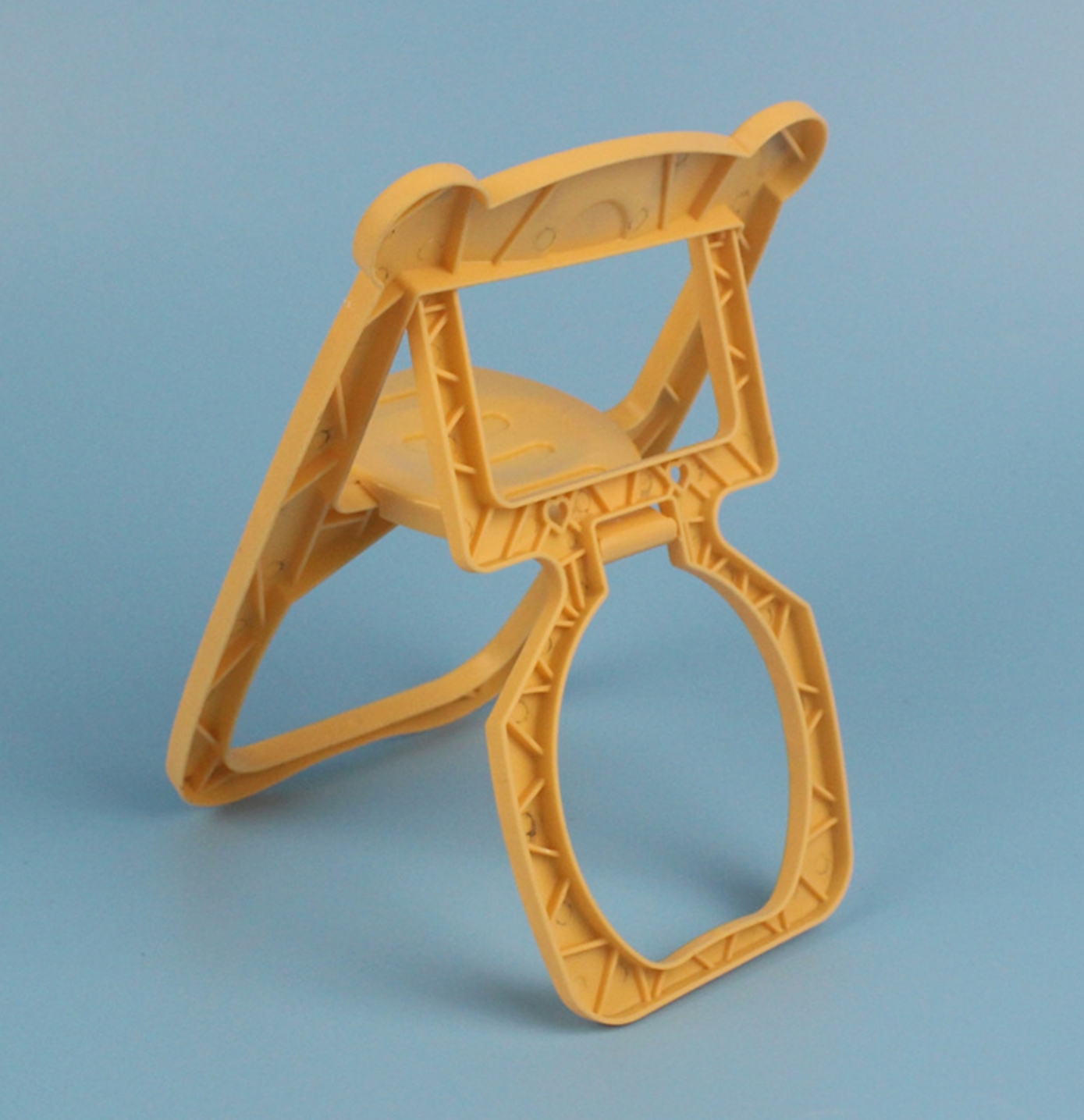 เก้าอี้จิ๋วสีเหลืองเหมาะพับได้สำหรับตกแต่งบ้านตุ๊กตาสีเหลือง เหมาะสำหรับตุ๊กตาลาติ,bjd,obitsu11ชุดอุปกรณ์เสริมบ้านน่ารักของตุ๊กตา