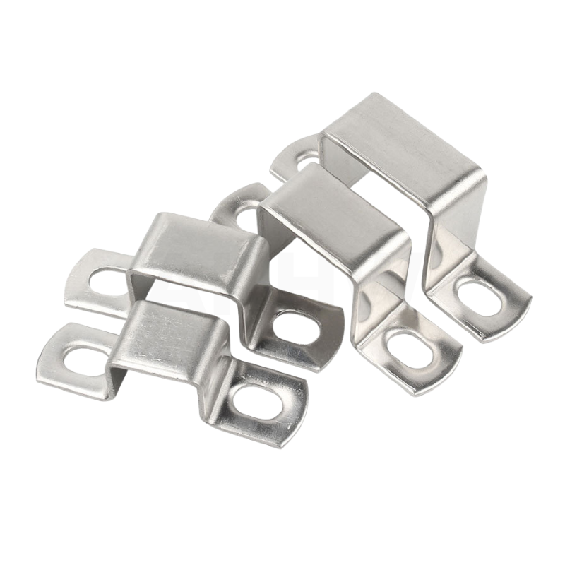 แคลมป์เหลี่ยมสแตนเลสแท้ SUS304 สำหรับยึดท่อเหลี่ยม เหล็กกล่อง เสาคอนกรีตเหลี่ยมที่จอดรถ [ขายปลีกส่ง ราคาถูก]