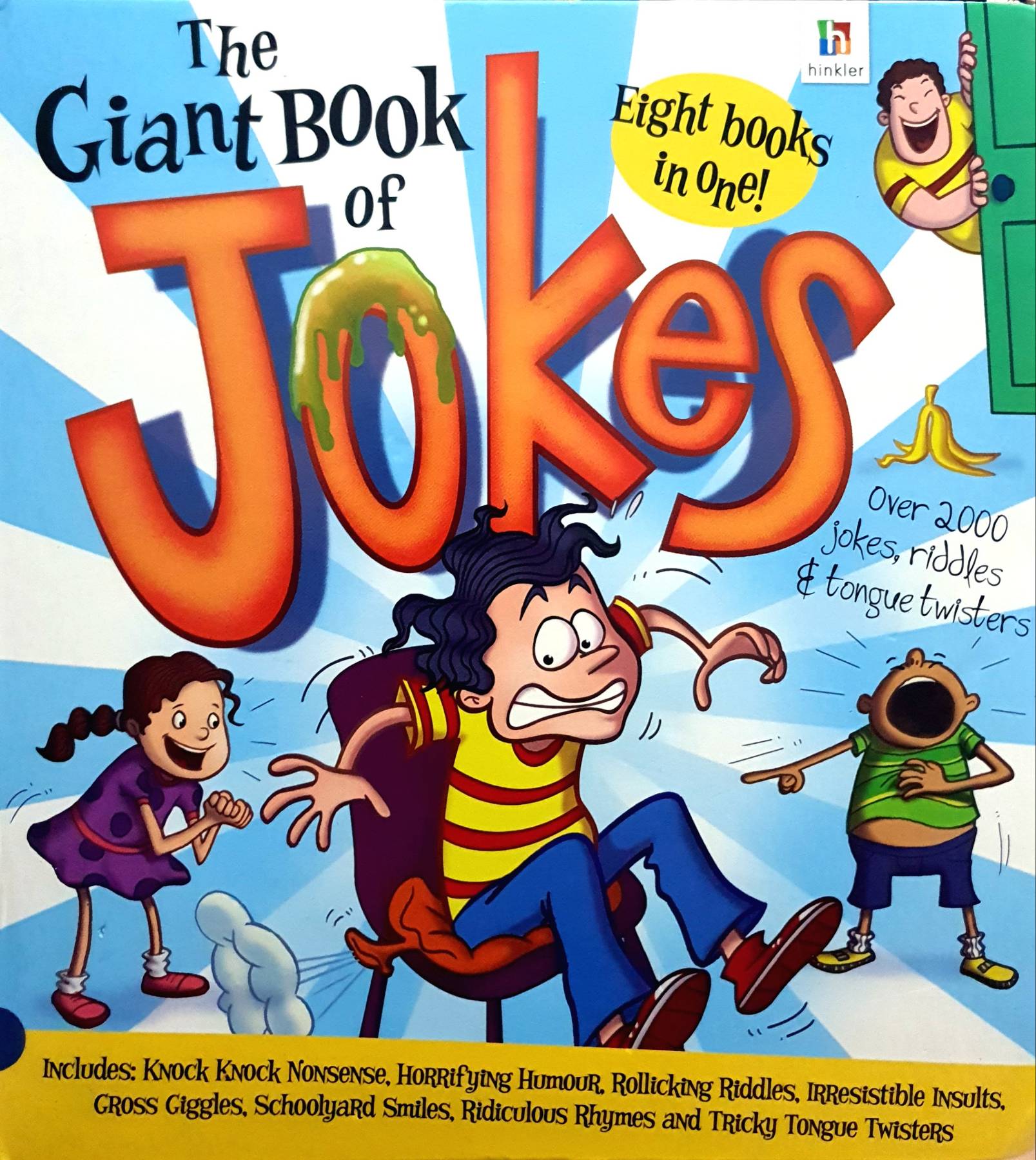The Giant Book of Jokes Binder , Get ready for the funniest, silliest, grossest, most hilarious book of jokes you've ever seen.