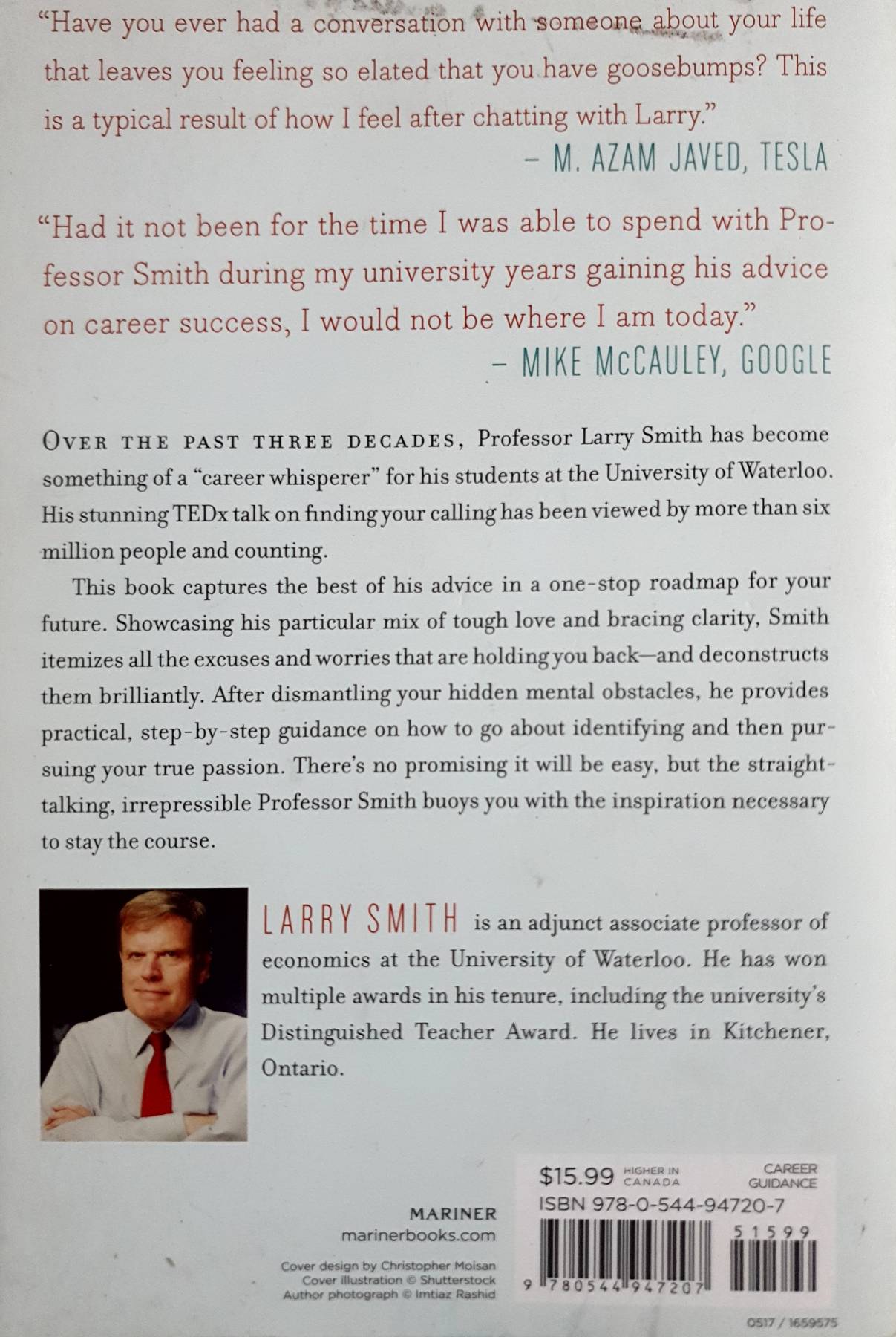 No Fears, No Excuses: What You Need to Do to Have a Great Career Paperback by Larry Smith