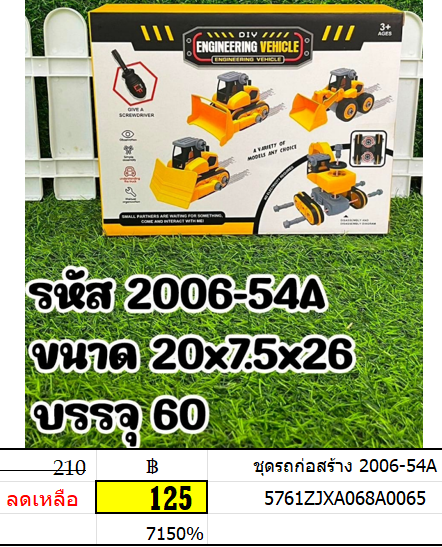 ชุดรถก่อสร้าง 2006-54a