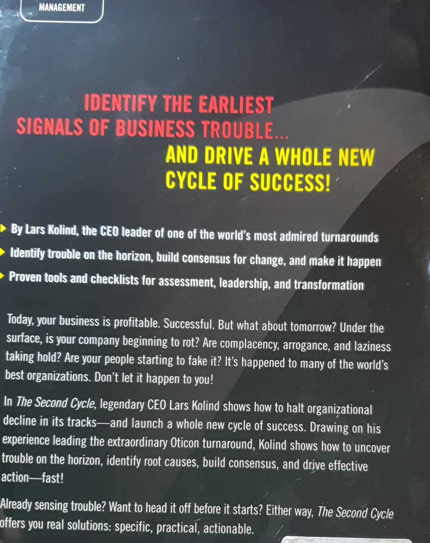 The Second Cycle : Winning the war against bureaucracy : Lars Kolind