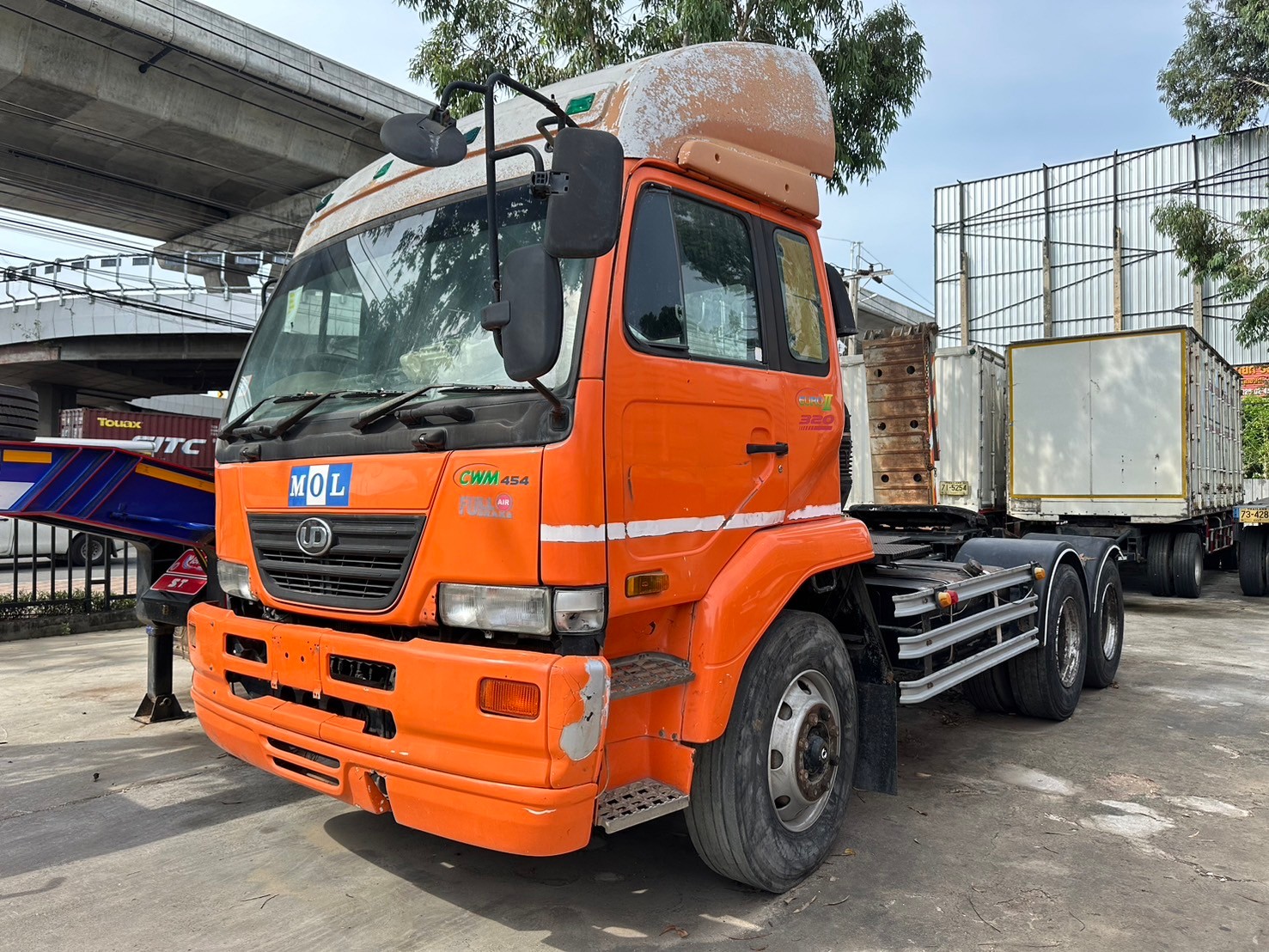 10ล้อหัวลากนิสสันยูดี 320 แรงม้าปี2547ตามสภาพหรือเก็บงาน480000-700000 💥2คัน💥 480,000สดคันB