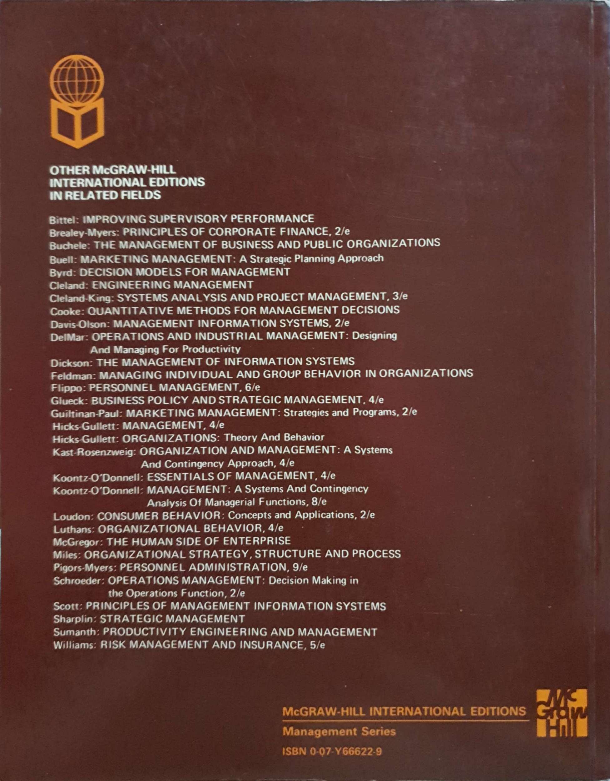 Personnel Management and Human Resources : William B. Werther.JR