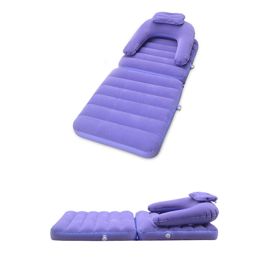 โซฟาลม 2in1 เก้าอี้เป่าลม ที่นอนเป่าลม โซฟาญี่ปุ่น เก้าอี้ญี่ปุ่น ที่นอนลม โซฟานั่งพื้น ที่นั่งเป่าลม โซฟานั่งพื้น เก้าอี้นอน (สีม่วง) รุ่น HC-025