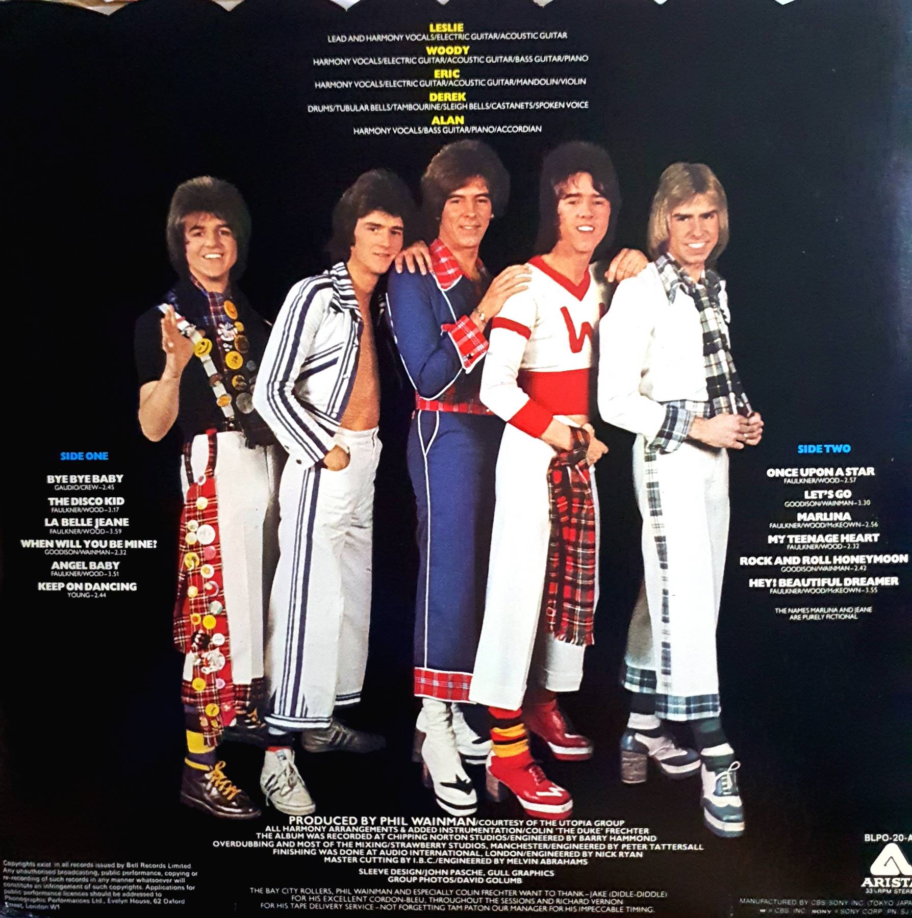 LP, Vinyl, Bay City Rollers – Once Upon A Star