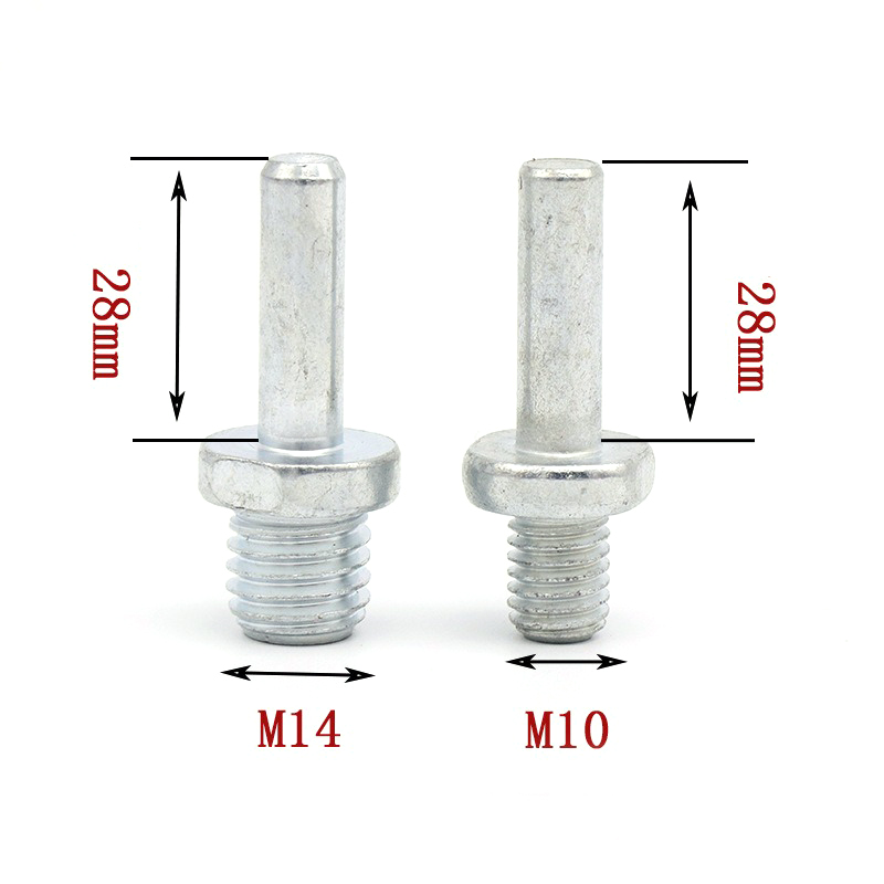 น๊อตใส่จานขัดกระดาษทราย สำหรับต่อสว่าน [ขายปลีก/ส่ง]