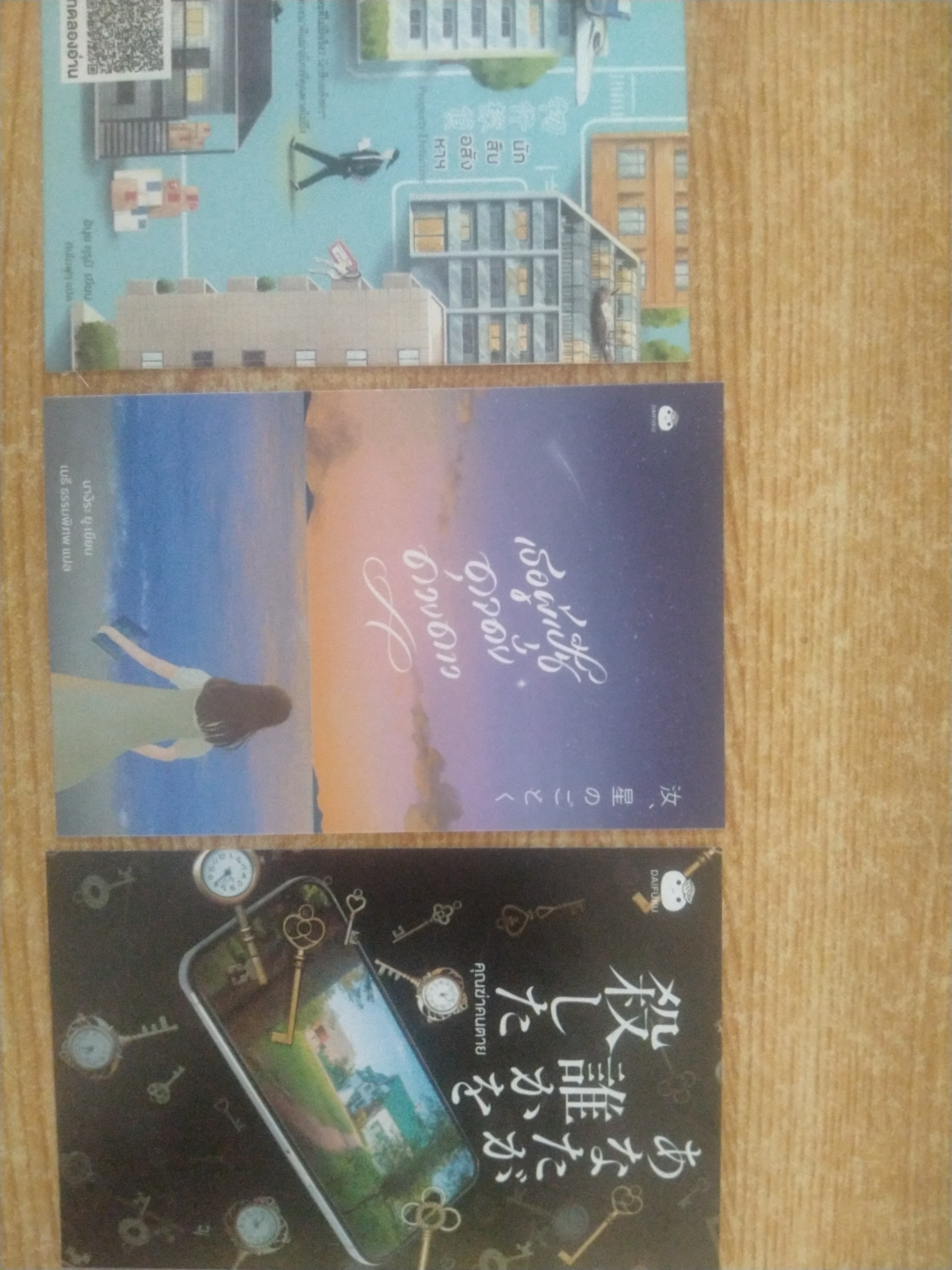 เซ็ทที่คั่นหนังสือนิยายแปล 6 ชิ้น4