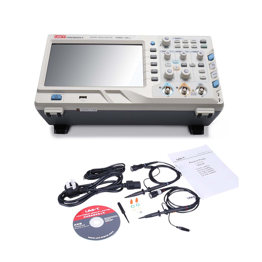 UNI-T UTD2102CEX-II 100MHz 2Channels Digital Storage Oscilloscope