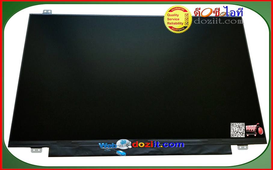 จอโน๊ตบุ๊ค LED Notebook 14.0" นิ้ว Slim 1366x768 HD (eDP, 30 Pins) AUO BOE INNOLUX LED Panel •แบบมีหูยึด •(หน้าจอขอบบาง Ultrabook)