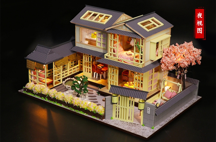 โมเดลบ้านจำลองสไตล์ญี่ปุ่น เป็นบ้านวิลล่าขนาดใหญ่เหมาะสำหรับผู้ ที่ชื่นชอบการสะสม โมเดลโดยเฉพาะ