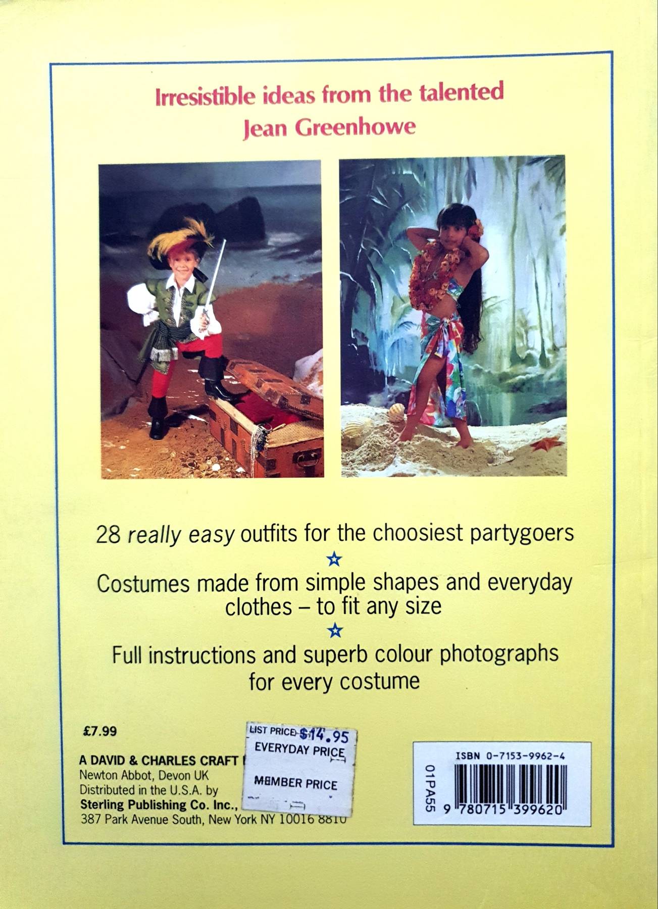 Party Costumes for Kids English edition : Jean Greenhowe