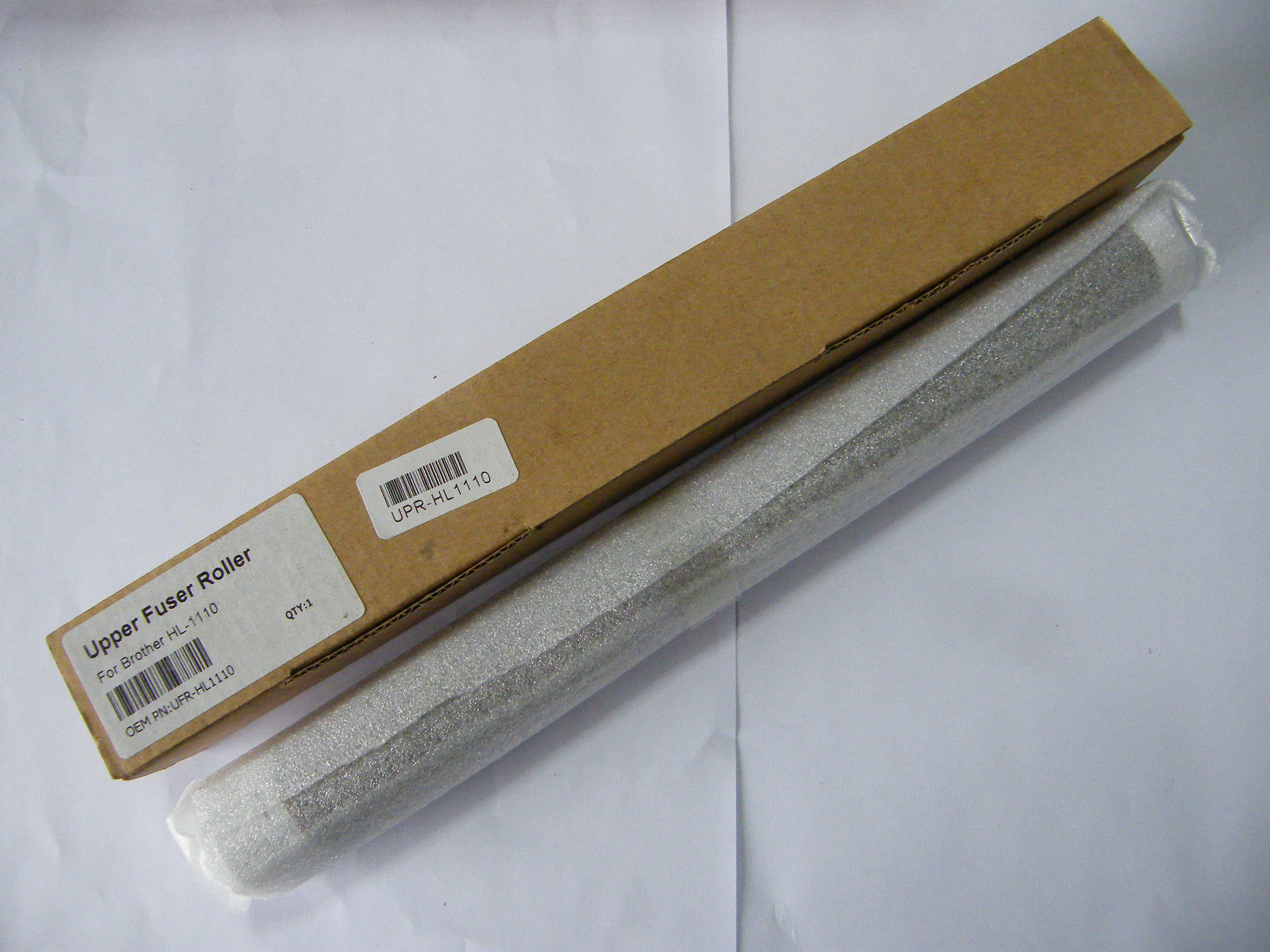 BROTHER UPR-HL1110 UPPER FUSER ROLLER FOR BROTHER HL-1110/1111/1112/1118/1208/1210/1218/DCP-1510/1519/1610/MFC-1810/1813/1815/1818/1819/1910/1919/FUJI XEROX P115/M115/1156 1 กก.
