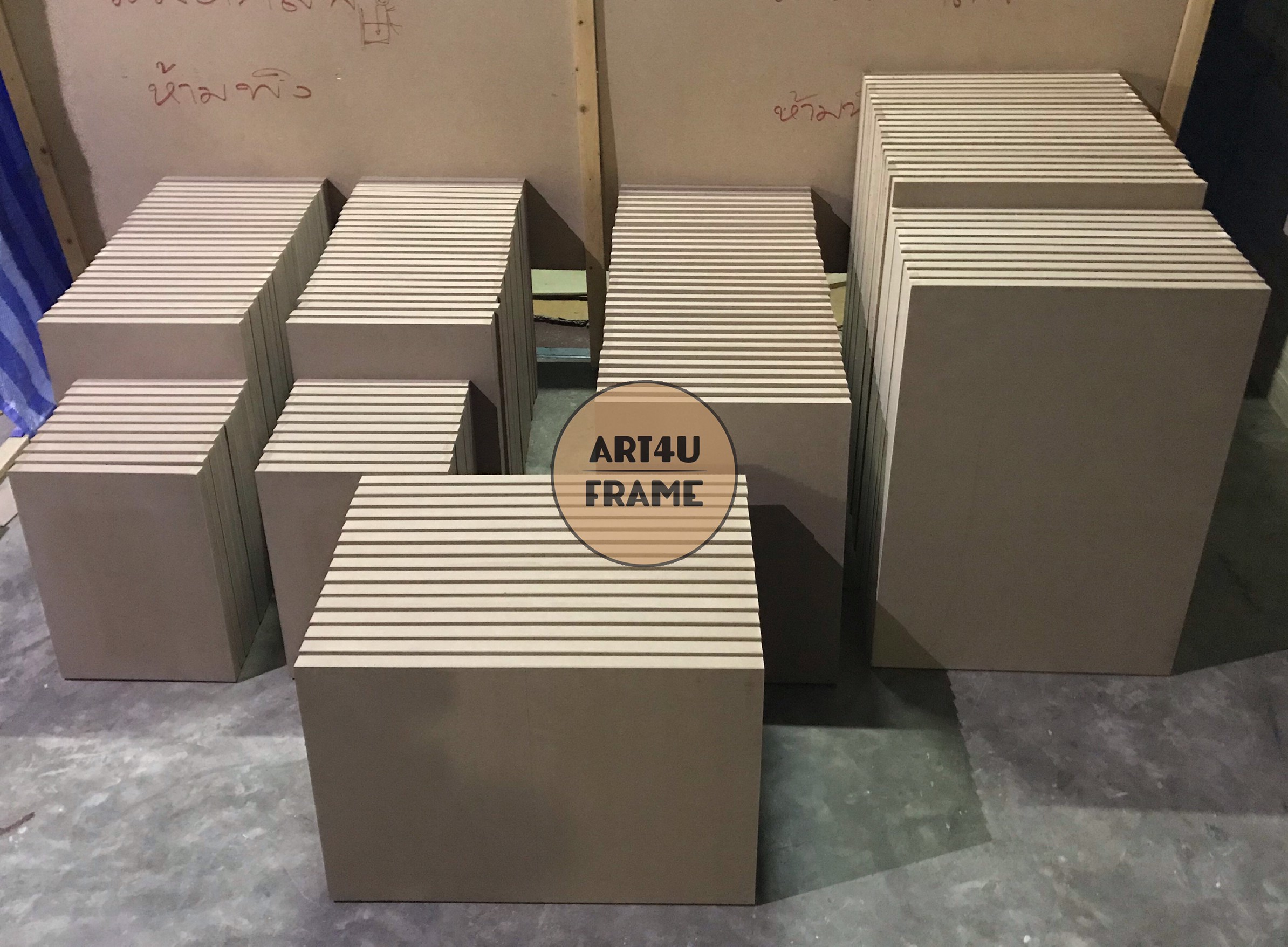 กรอบลอยตีโครงขายส่ง16x24นิ้ว