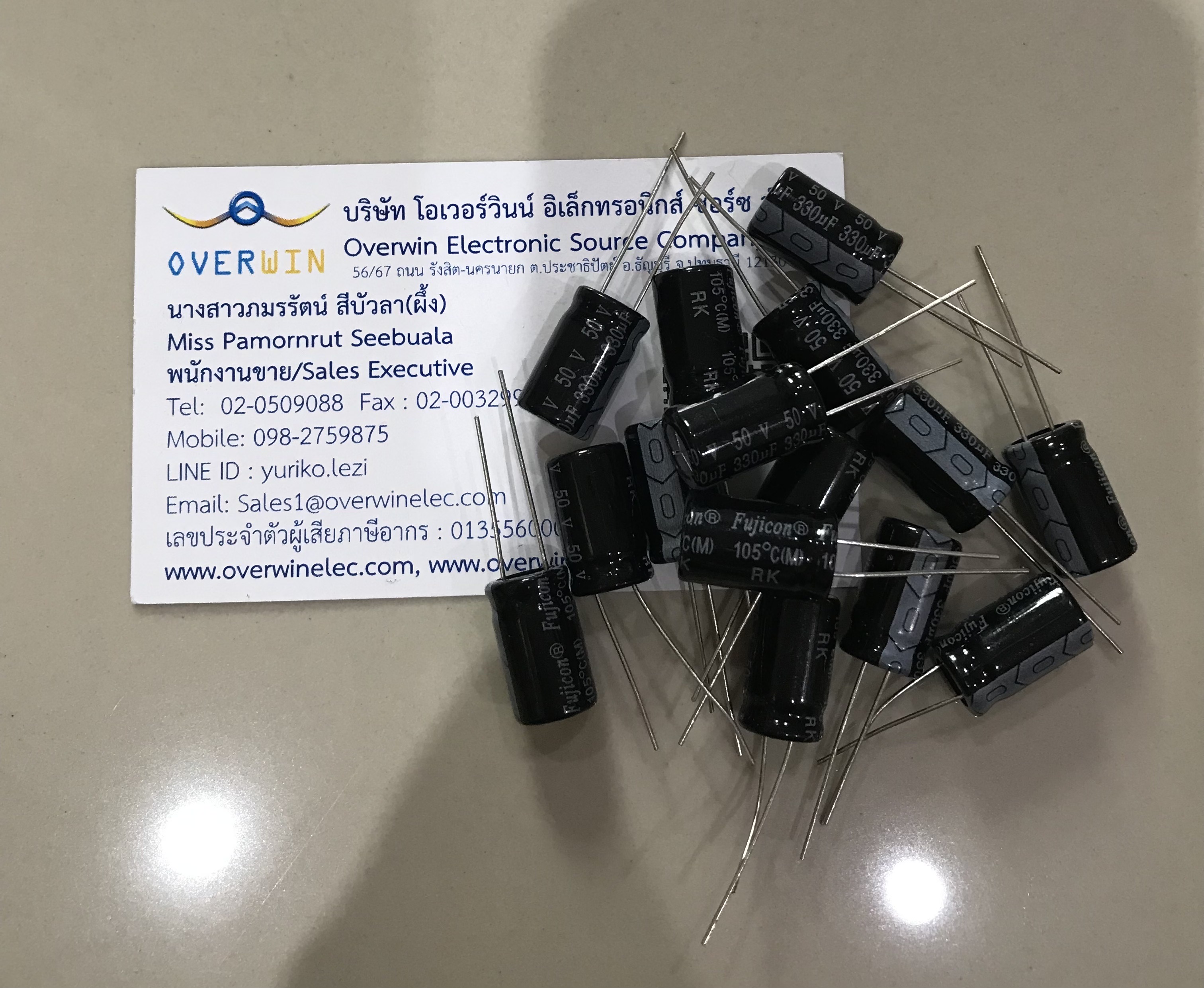 330UF 50V FUJICON