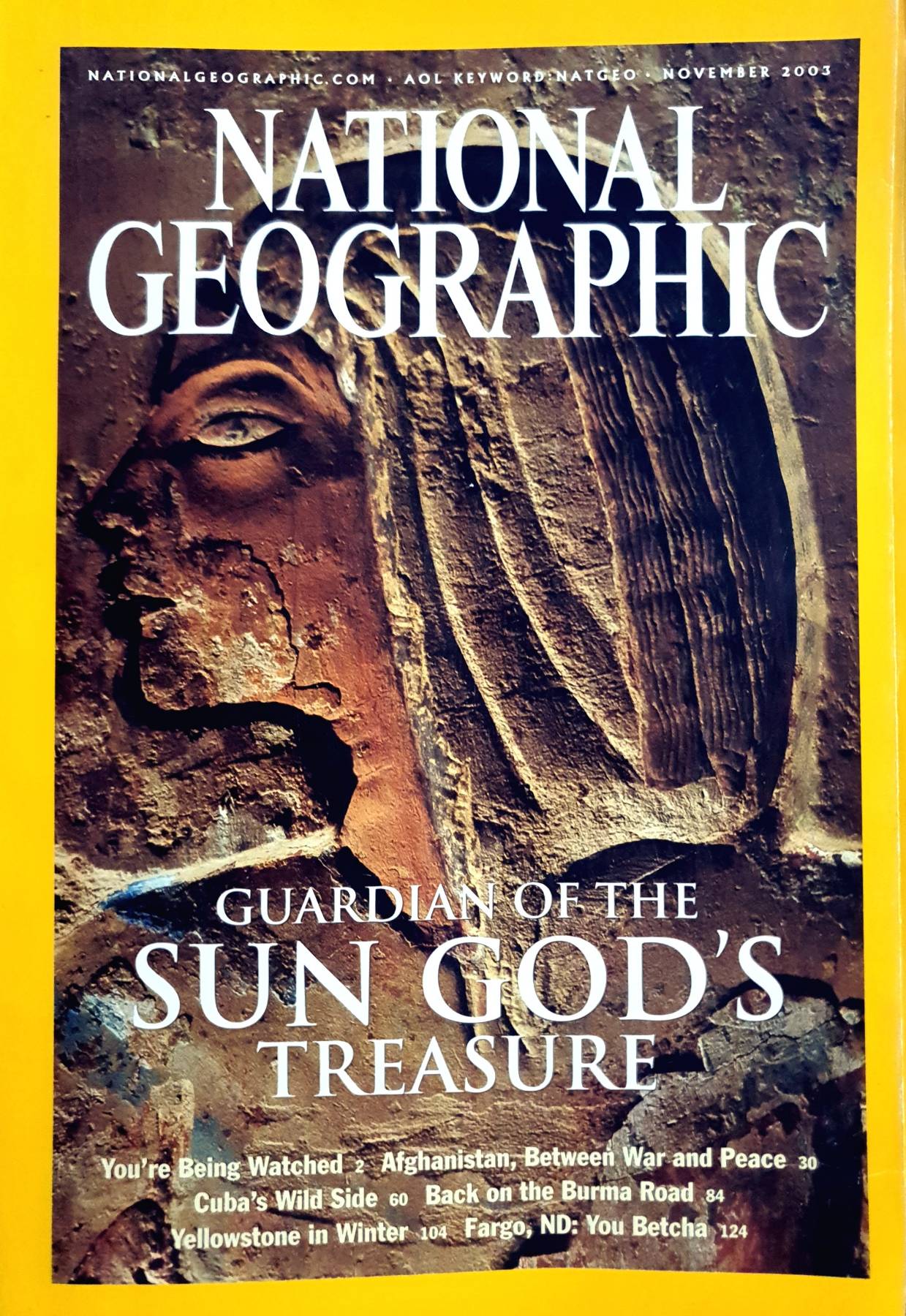 National Geographic: November, 2003 Paperback by Multiple (Author)