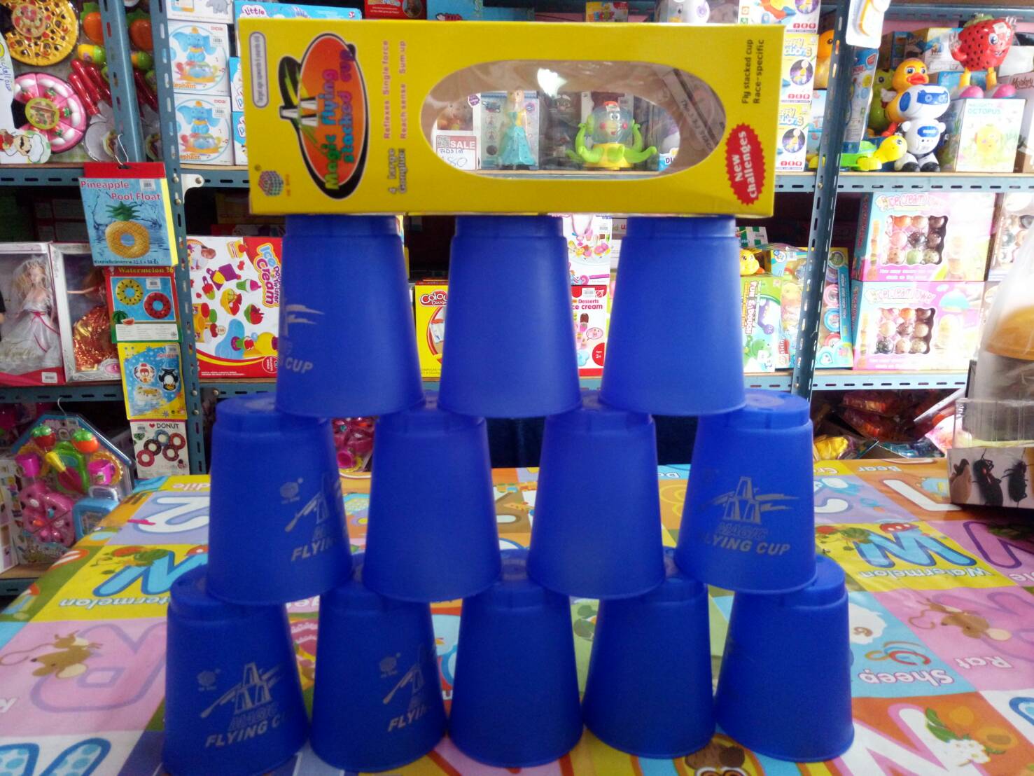 เกมถ้วย แก้วสแต็ก STACK