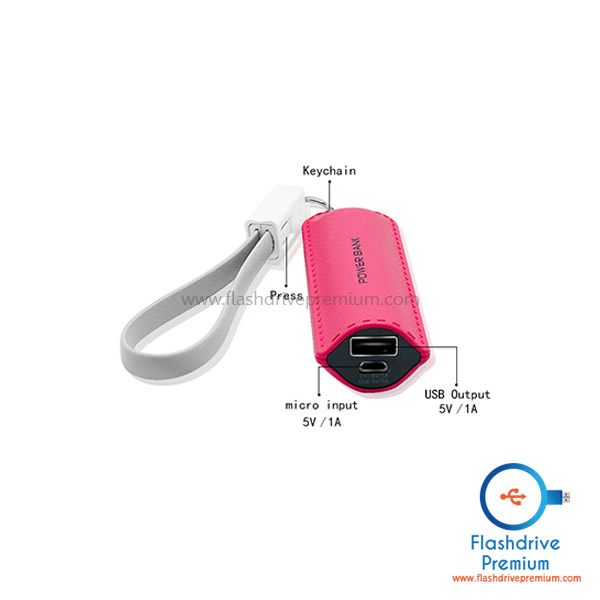 พาวเวอร์แบงค์พวงกุญแจพร้อมสาย (Keychain Cable Power Bank)