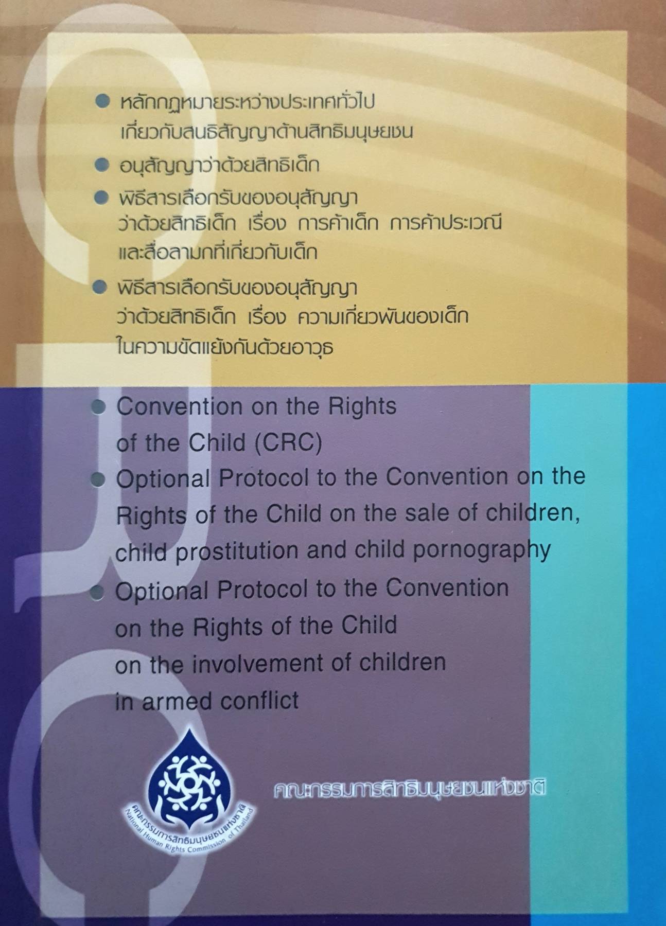 หลักกฎหมายระหว่างประเทศทั่วไป เกี่ยวกับสิทธิมนุษยชน