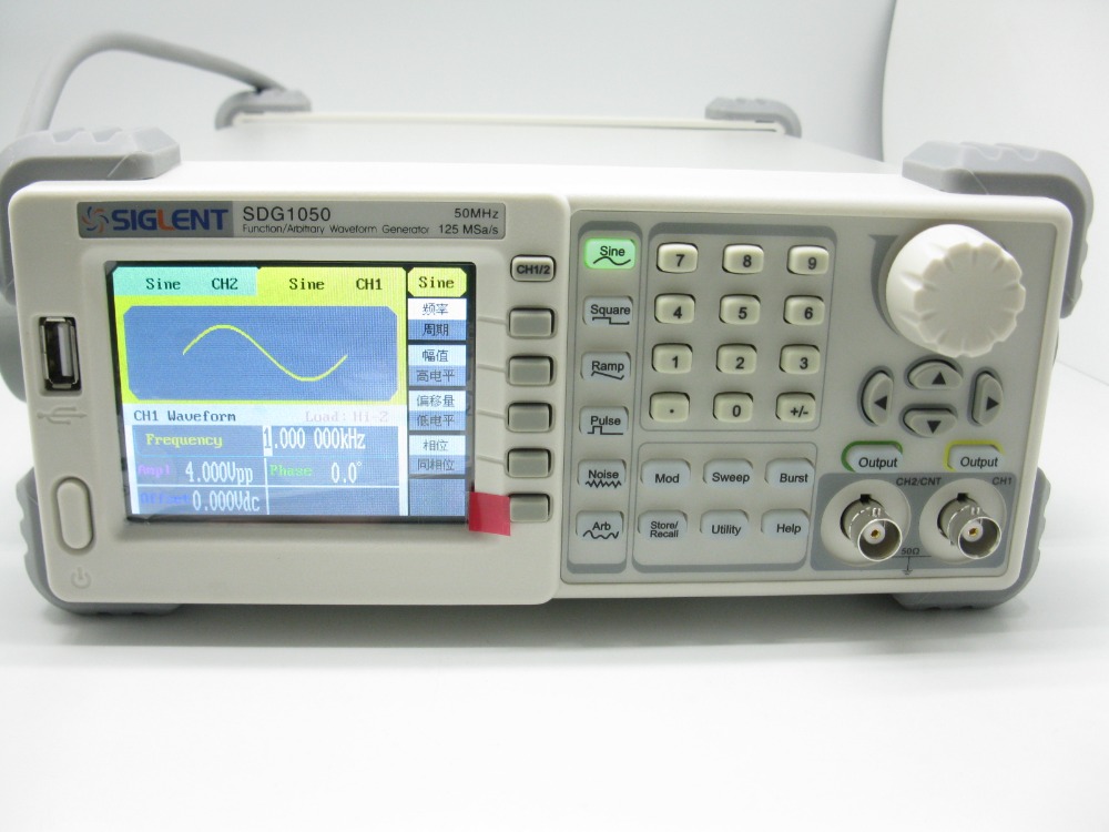 Siglent SDG1050 function generator 50Mhz