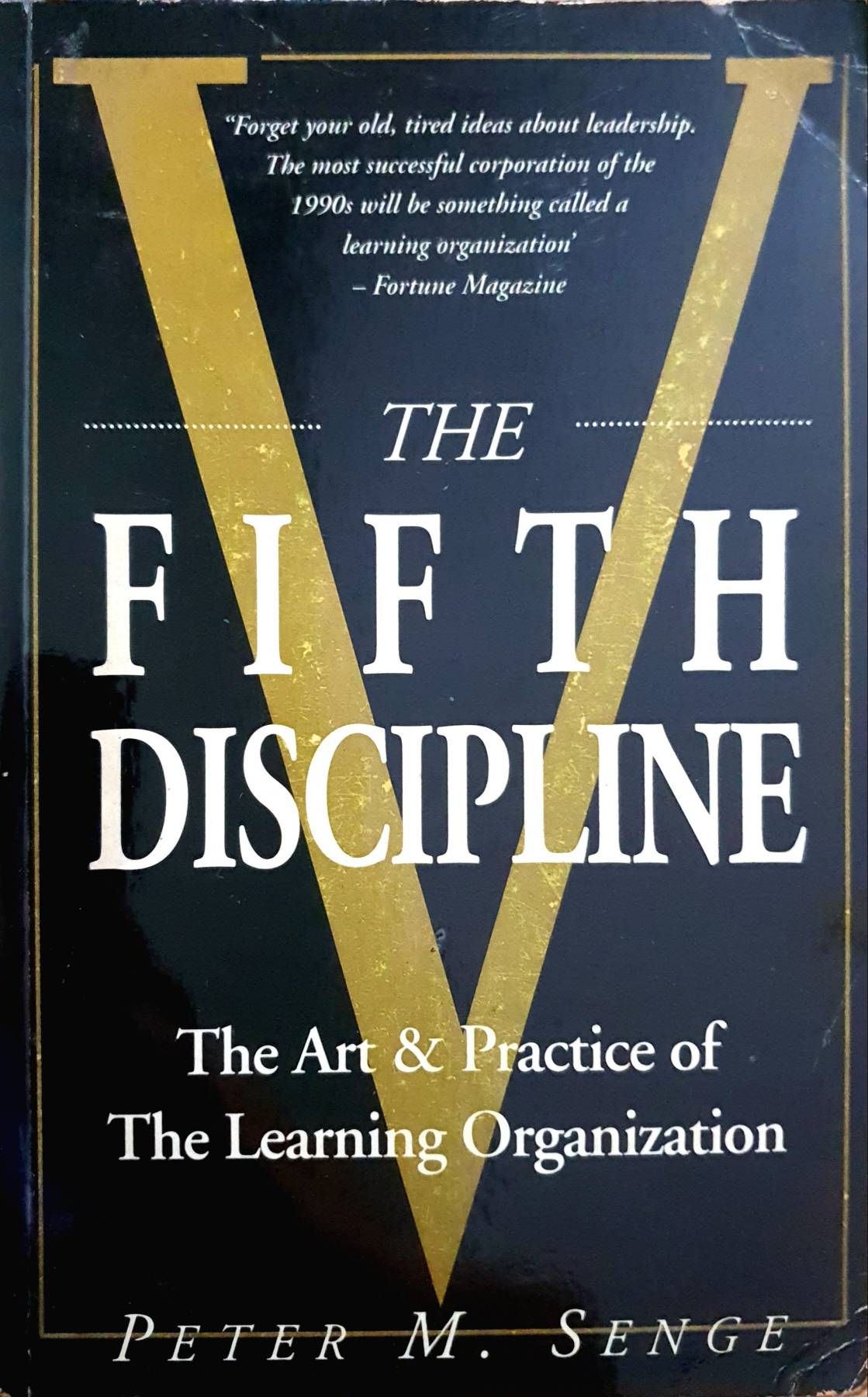 The Fifth Discipline: The Art & Practice of The Learning Organization Paperback – Deckle Edge, by Peter M. Senge