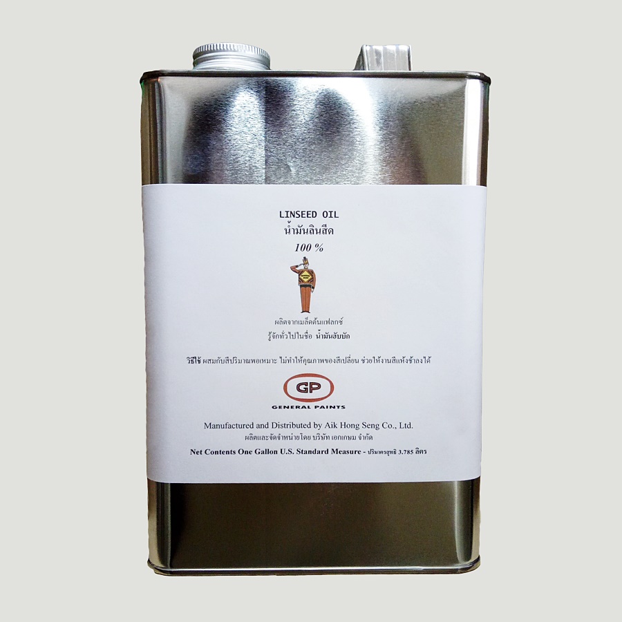 น้ำมันลินสีด [LINSEED OIL 100%]