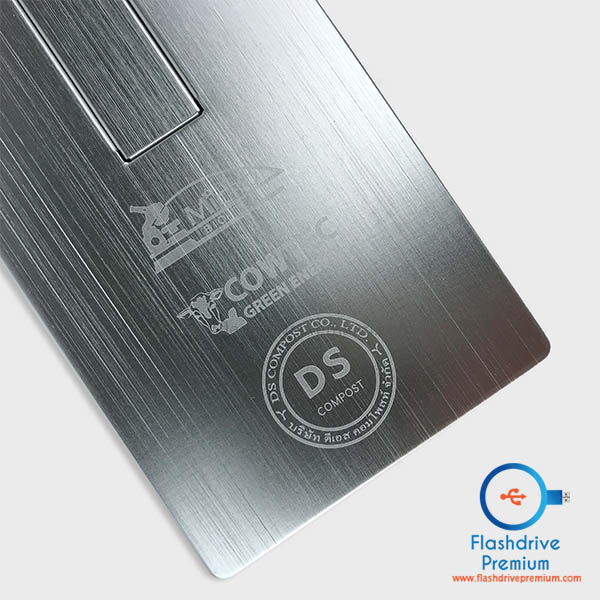แฟลชไดร์ฟการ์ดแบบโลหะ (Metal Card Flash Drive)