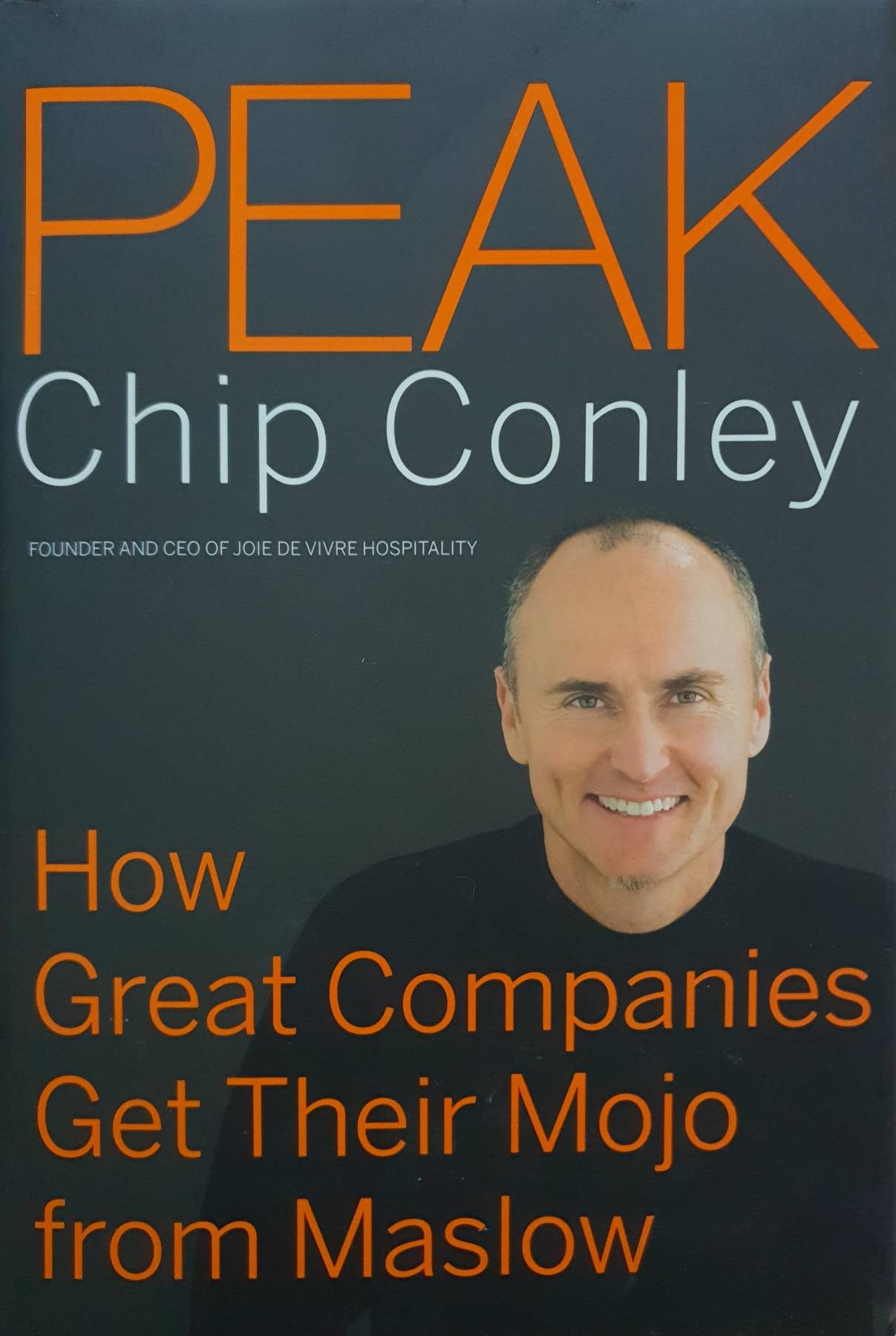Peak: How Great Companies Get Their Mojo from Maslow (Hardcove by Chip Conley