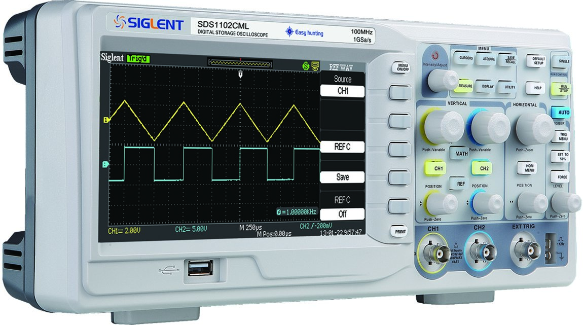 Ossilloscope SIGLENT SDS1102CML+