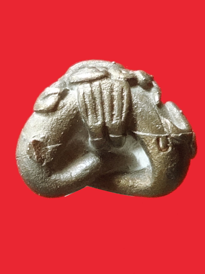 (8) พระปิดตามหาอุตยันต์ยุ่ง หลวงพ่อเกตุ วัดเกาะหลัก ปี 2534 (พิมพ์เศัยรโต) เนื้อสำริด