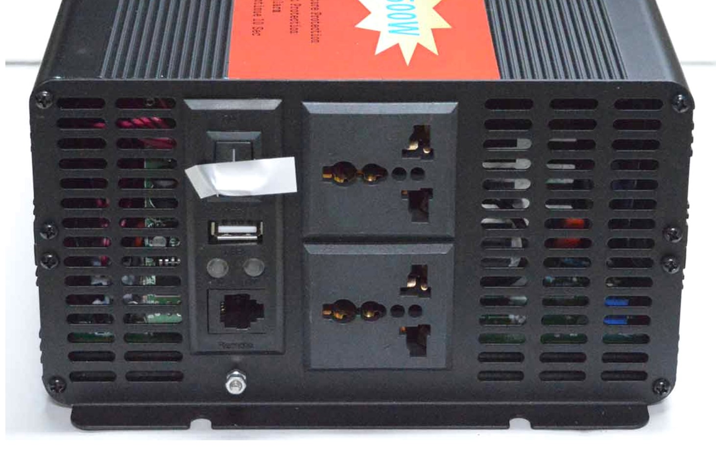 6.อินเวอร์เตอร์ 12v-24v 1500w ZB (ZB-1500-S) PURE SINE WAVE