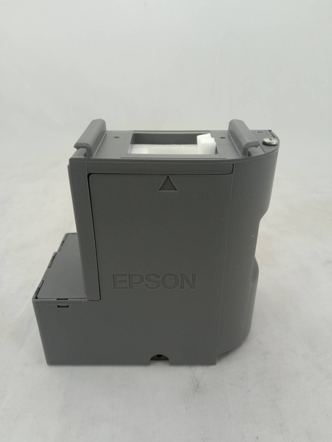 T04D100 กล่องฟองน้ำซัพหมึกพร้อมชิปแท้ศูนย์ EPSON EcoTank L11050/L14150-14158/L6160-6198/l6260-6490/XP5100-5115/M1100-M3180/ET2700/4760 750 กรัม