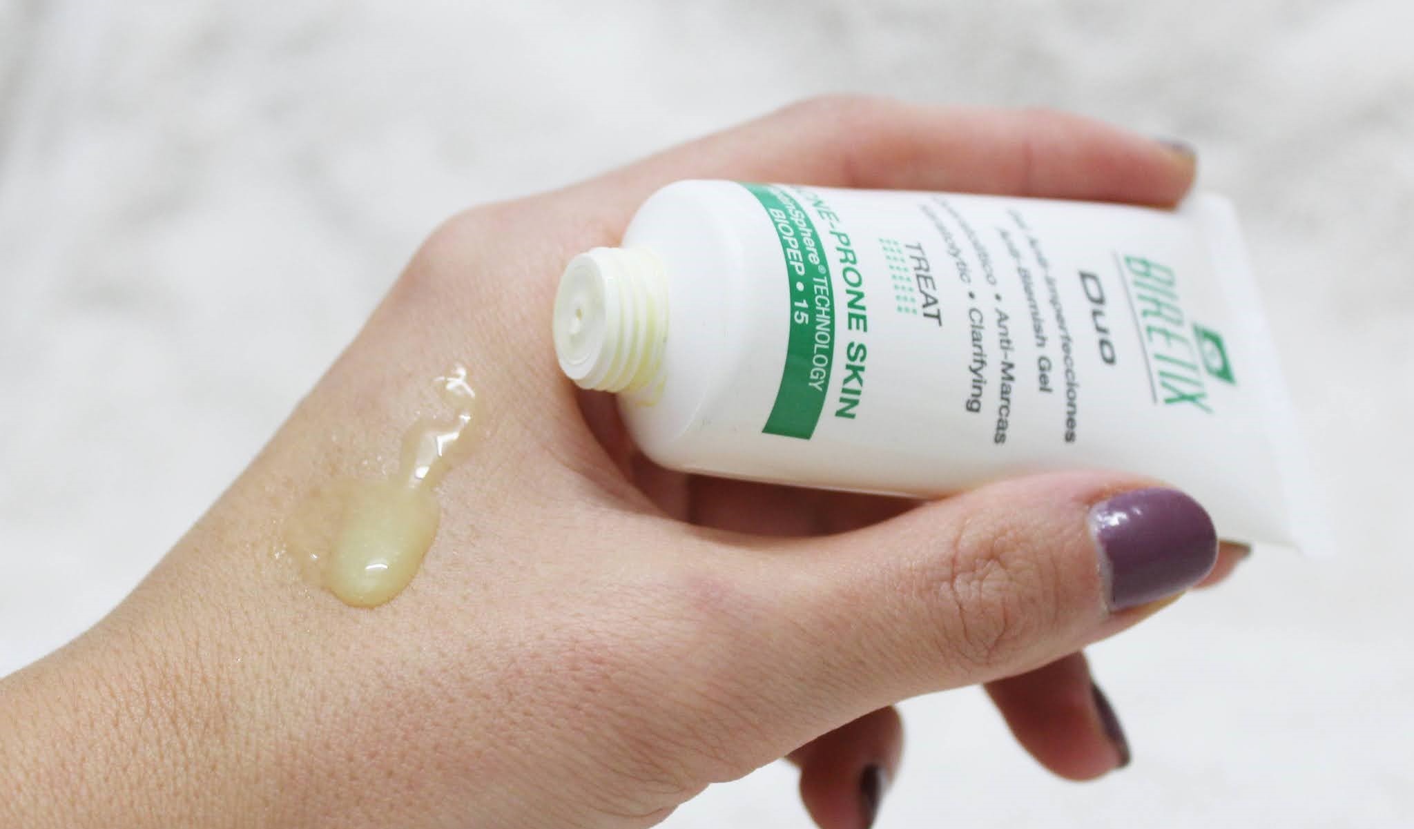 BIRETIX Duo Anti-Blemish เจลละลายสิวอุดตัน ฆ่าเชื้อแบคทีเรีย