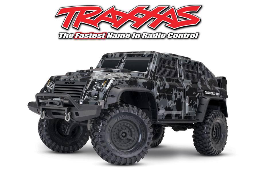 Traxxas TRX-4 1/10 4WD RTR Rock Crawler w/ Tactical Unit Body TQi Traxxas Link #82066-4 [ RTR ]