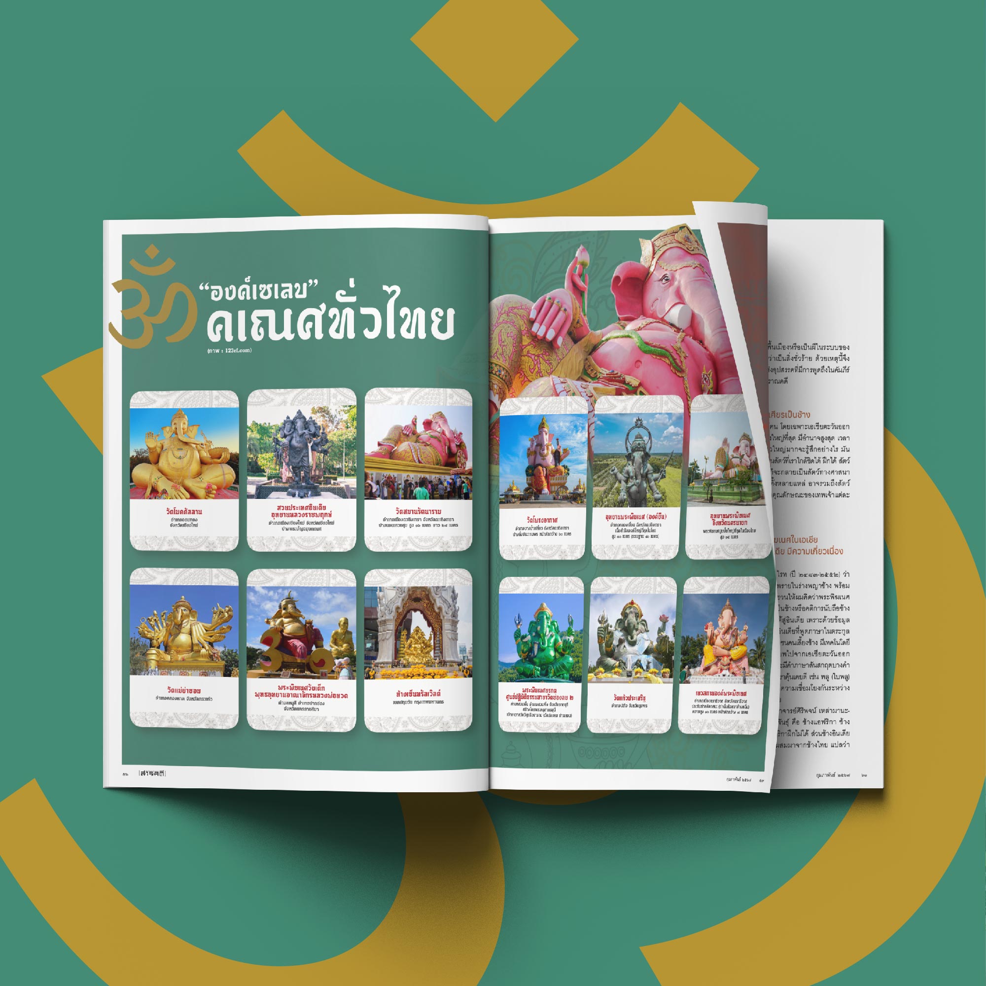 นิตยสารสารคดี ฉบับ 467 กุมภาพันธ์ 2567 จาก “พิฆเนศวร” “คเณศ” สู่ “กาเนชา” (สภาพปก 70% เนื้อหาสมบูรณ์)
