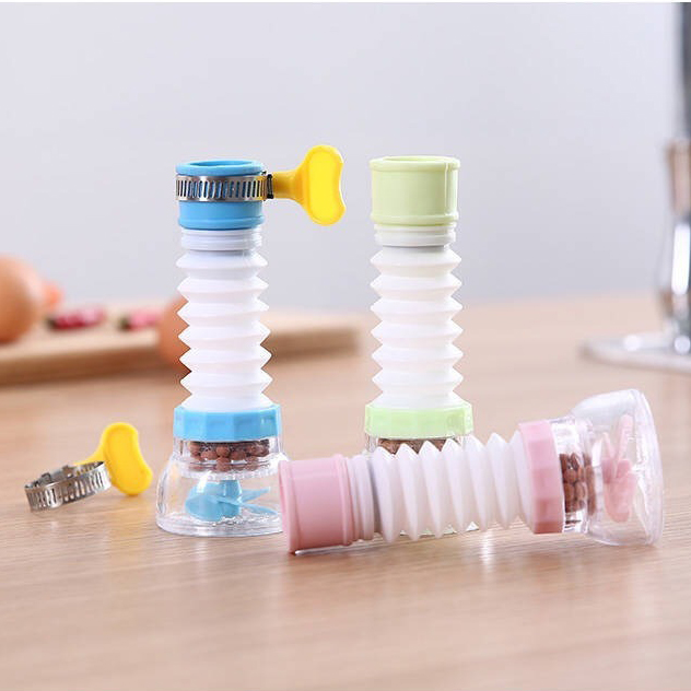 หัวต่อก๊อกน้ำอ่างล้างจาน(หัวกรองน้ำ) หมุนได้ 360 องศา [ขายส่ง]