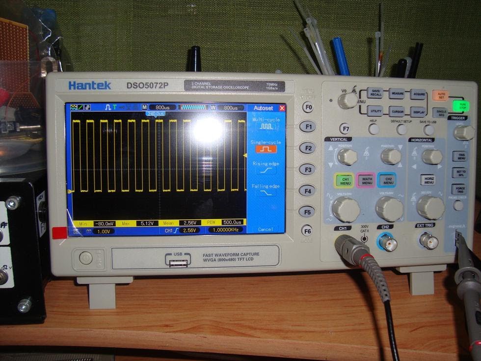 Ossilloscope Hantek DSO5072P 70Mhz