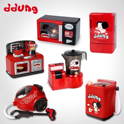 พร้อมส่ง ของเล่นเด็กนำเข้า ของเล่นเด็กจำลอง ของเล่นเสริมพัฒนาการ เซตเครื่องใช้ไฟฟ้า ใช้ถ่าน มีเสียงและแสงเสมือนจริง