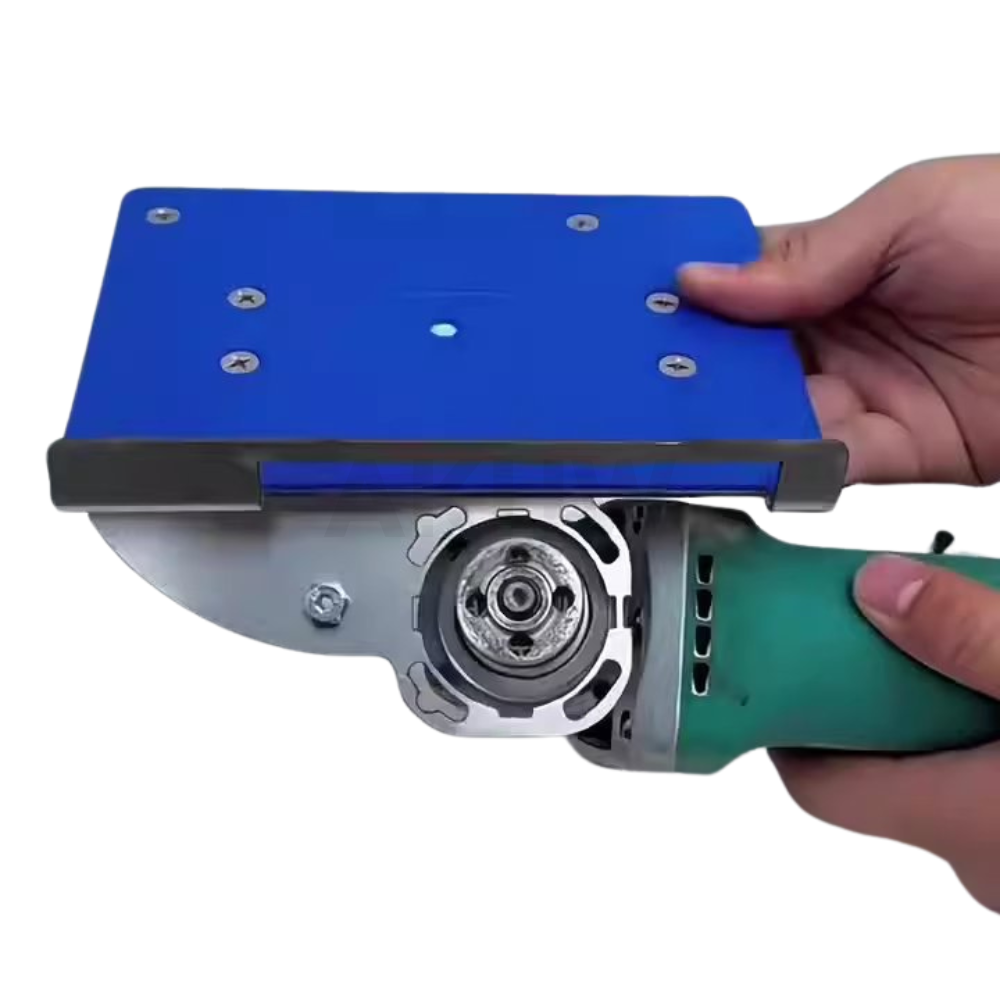 แท่นตัดมุมกระเบื้อง 45 องศา KingsMan สำหรับเครื่องเจียร์ 4 นิ้ว วัสดุสแตนเลส [ขายปลีก/ส่ง ราคาถูก]