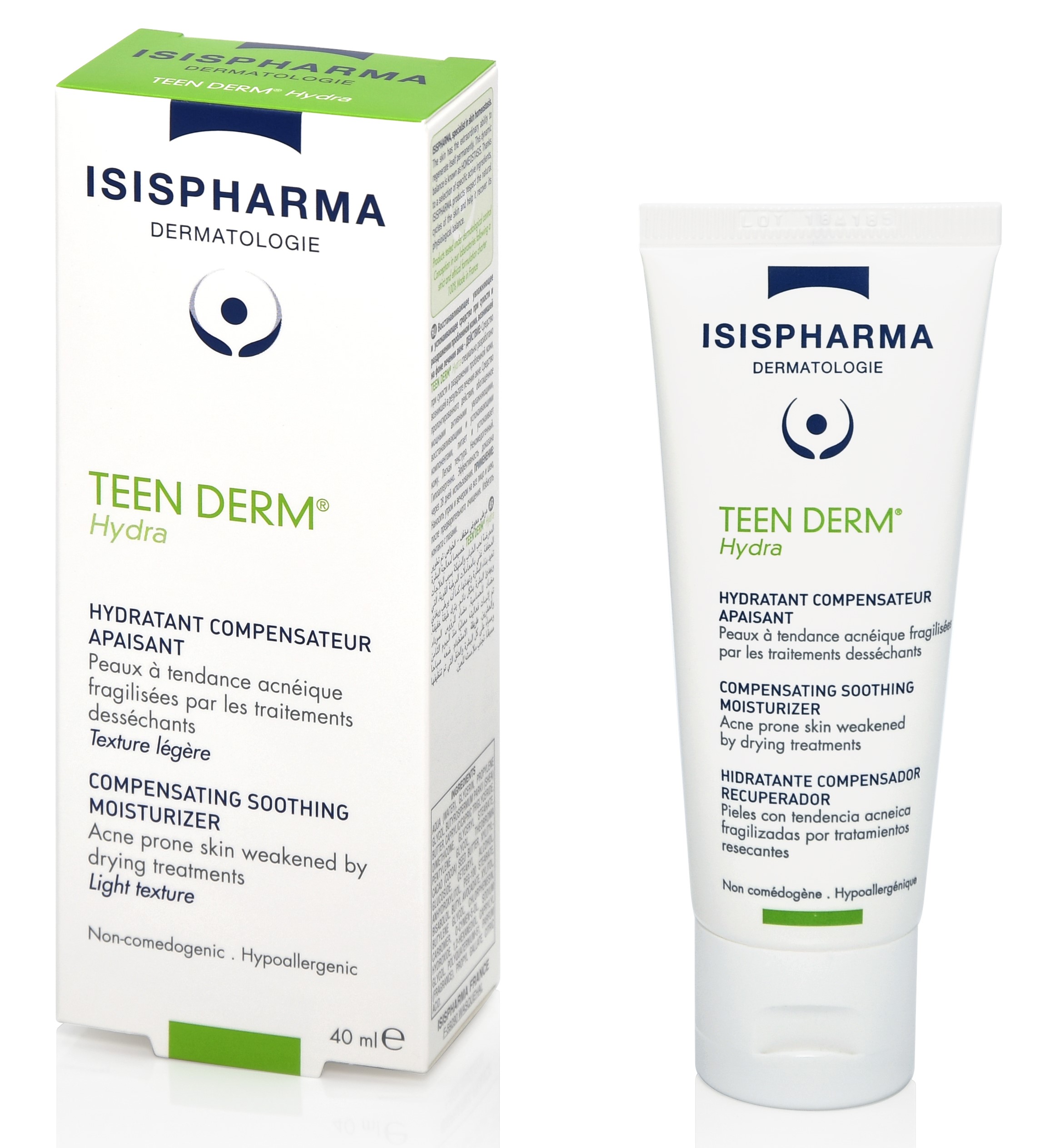 ISISPHARMA TEEN DERM HYDRA ครีมบำรุงผิวเป็นสิว ช่วยให้ผิวอ่อนนุ่ม ไม่ทำให้ผิวหน้ามัน