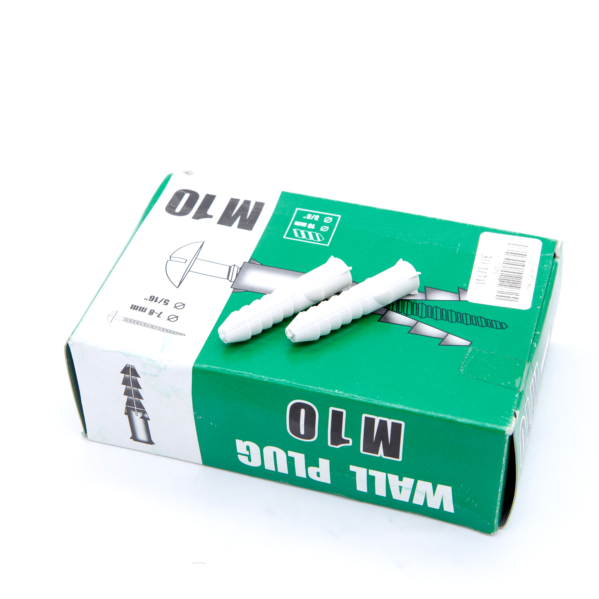 พุกพลาสติกกล่องเขียว ยี่ห้อ EAGLE ONE(ตรานก) [ขายส่ง]