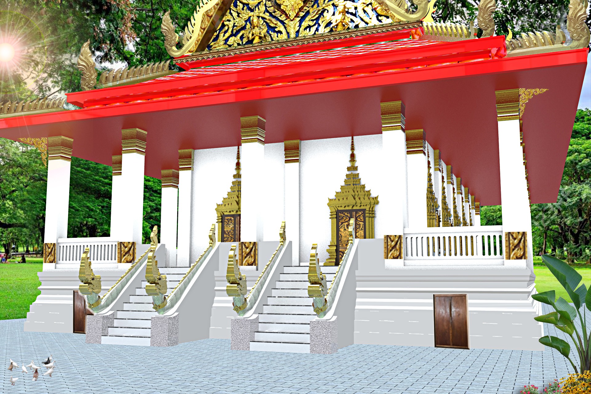 แบบวิหาร-007